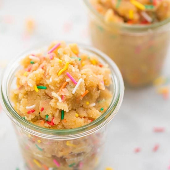 Healthy Cake Batter Dip