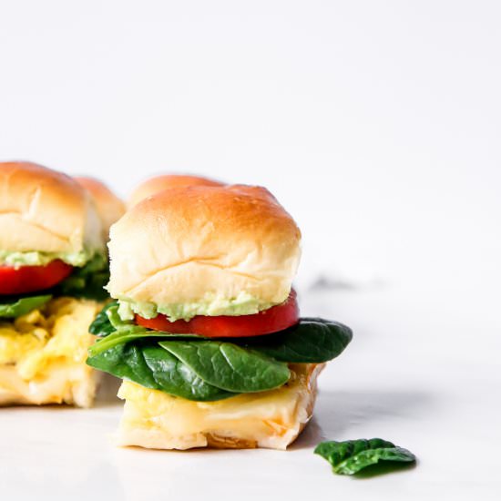 Veggie Breakfast Sliders