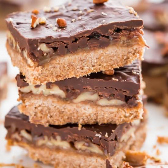 Turtle Bars Recipe