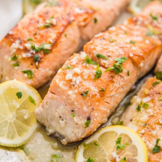 Lemon Garlic Salmon