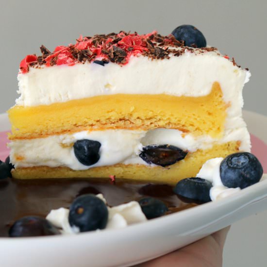 Blueberry Gluten Free Torte