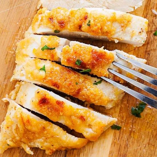 Parmesan Baked Chicken Breasts