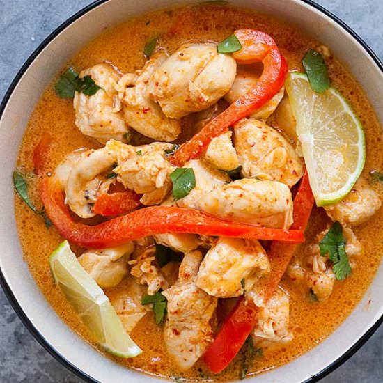 Red Chicken Curry