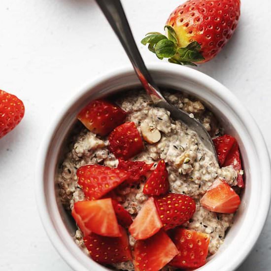 Keto Overnight Oatmeal