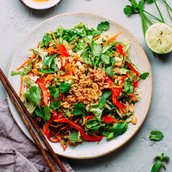 Easy Vietnamese Papaya Salad