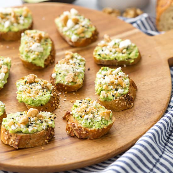 Mini Avocado Toasts
