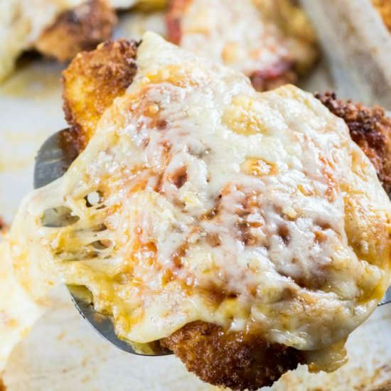 Turkey Cutlets Parmesan