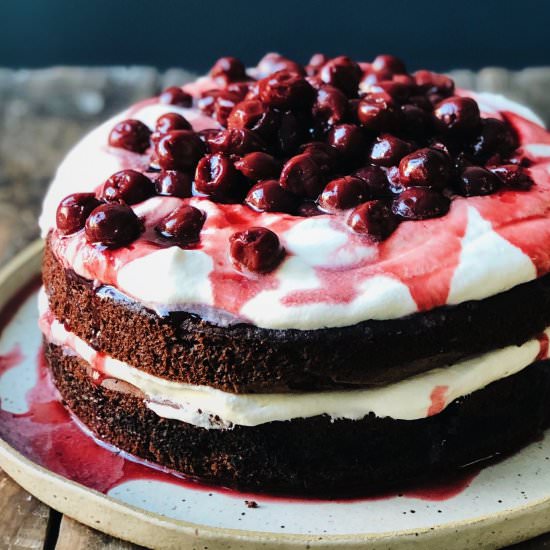 Black Forest Rye Cake