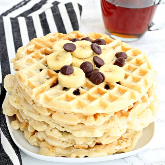 Chocolate Chip Waffles