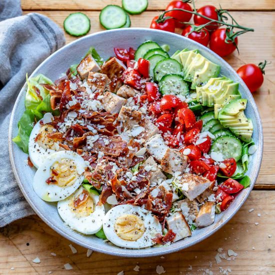 Easy Turkey Cobb Salad