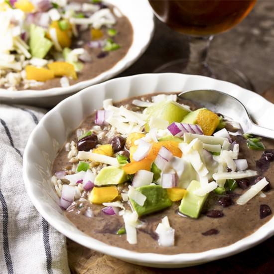 Vegetarian Black Bean Soup