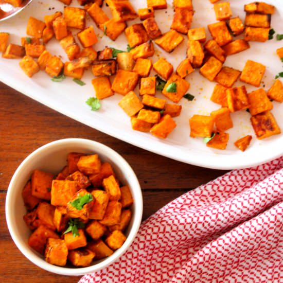 Roasted Sweet Potatoes