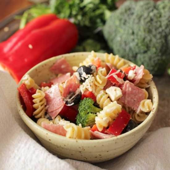 Italian Pasta Salad For One