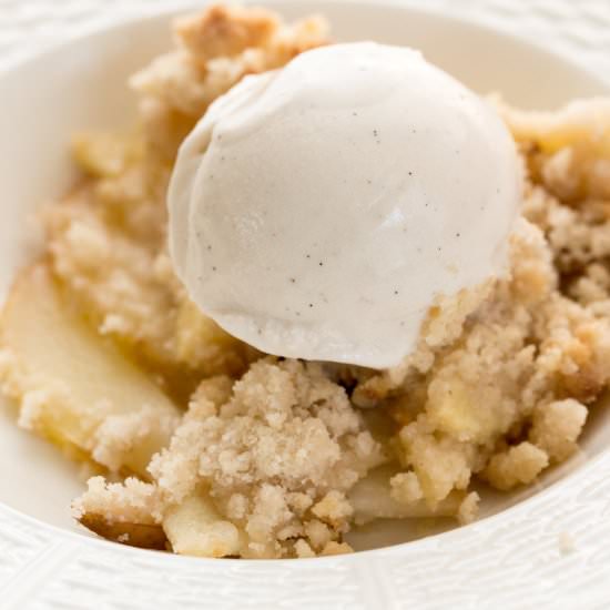 Apple Pear Cobbler