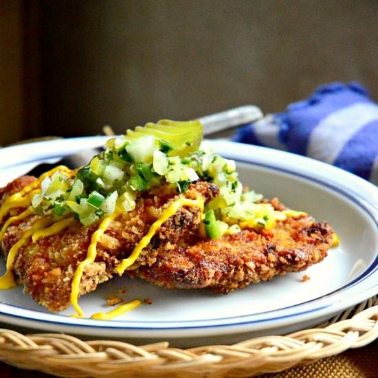 Fried Pork Schnitzel