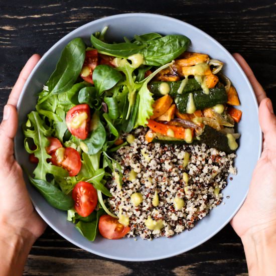 Vegan Quinoa Buddha Bowl