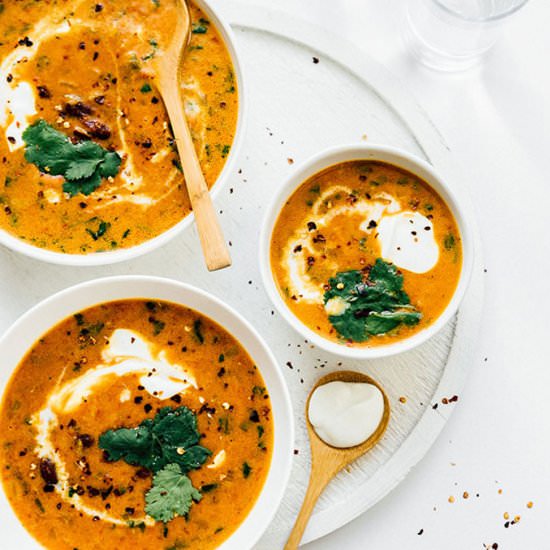 Coconut Kidney Bean Curry