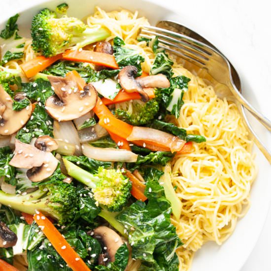 Vegetable Chow Mein