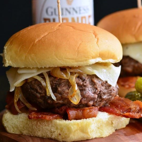 Irish Beer Burger