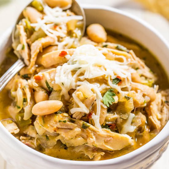 Easy 30-Minute White Chicken Chili