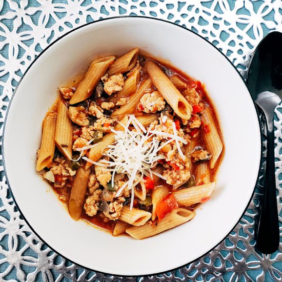 Instant Pot Chicken Cacciatore