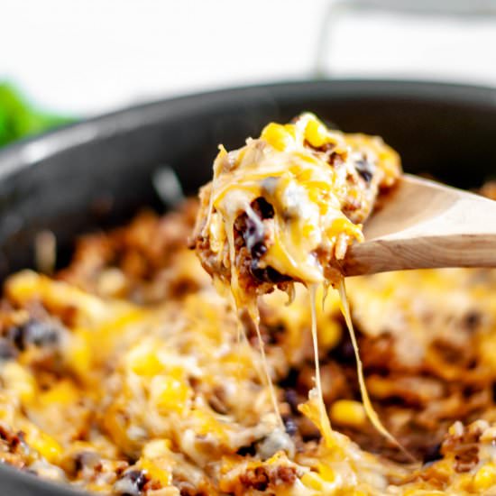 Cheesy Mexican Skillet