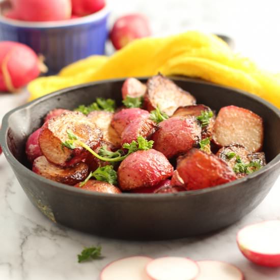 Roasted Radishes