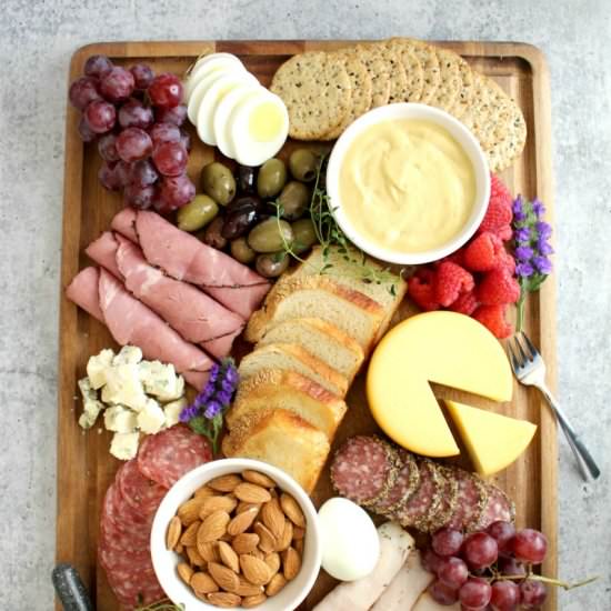 Healthy Charcuterie Board