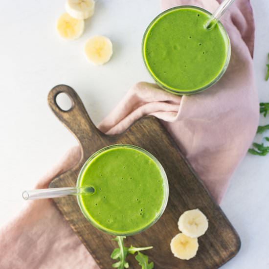 Vegan Banana Green Smoothie