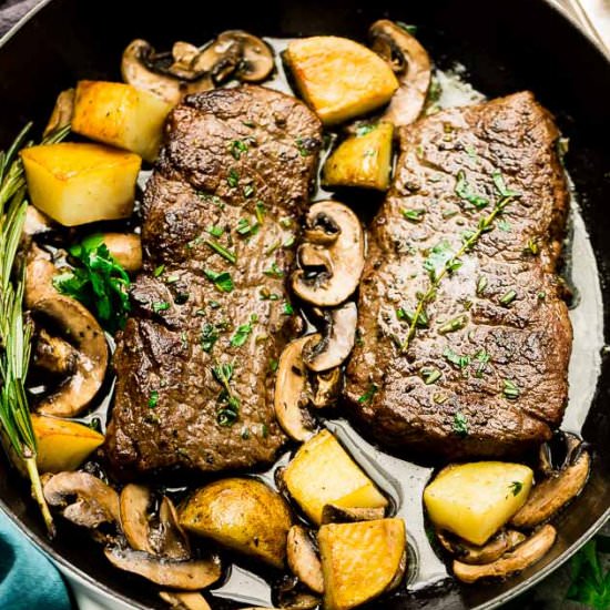 Skillet Steak & Potatoes