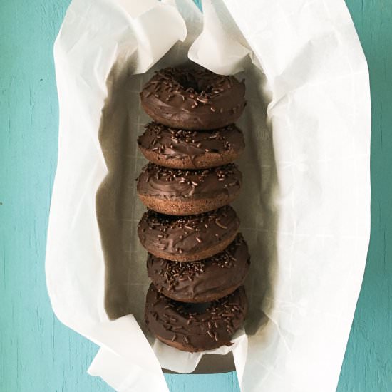 chocolate frosted donuts