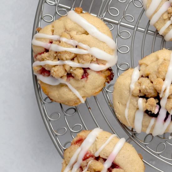 Berry Cobbler Cookies