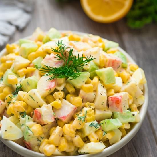 Imitation Crab Salad