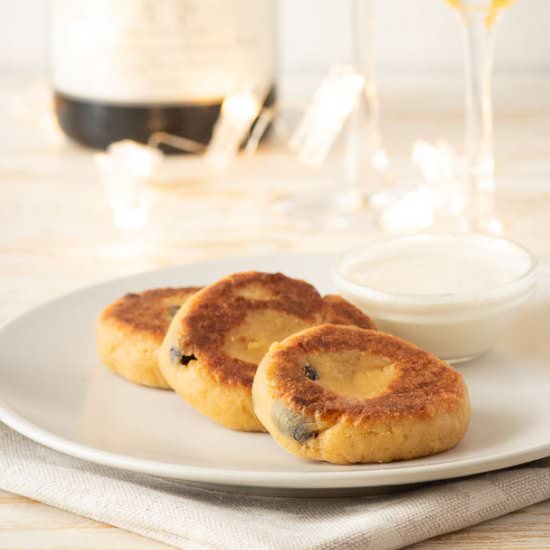 Vegan Syrniki (Tofu Pancakes)