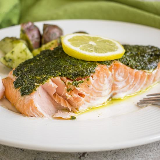 Pesto Salmon