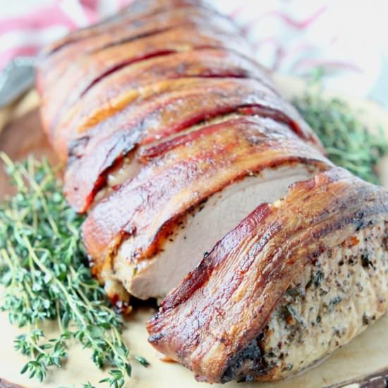 Bacon Wrapped Pork Loin