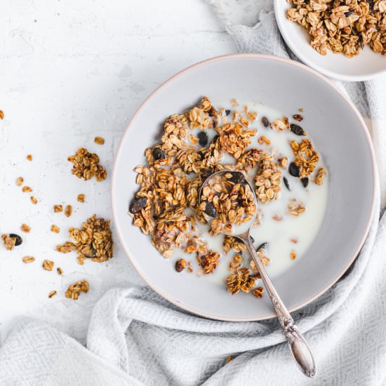 Peanut Butter & Banana Granola