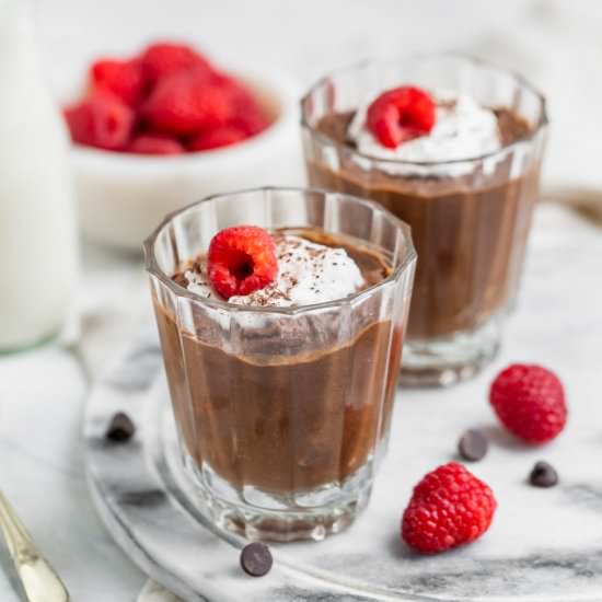 3-Ingredient Vegan Chocolate Mousse