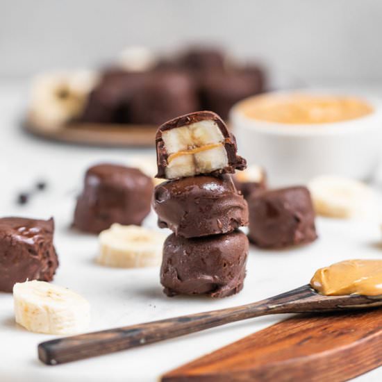 Chocolate Bananas w/ Peanut Butter