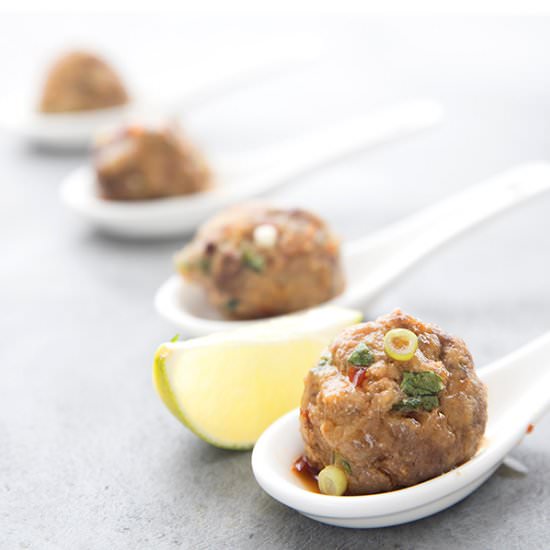 Thai Pork Meatballs Whole 30