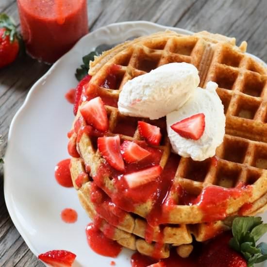 European Whole Grain Waffles