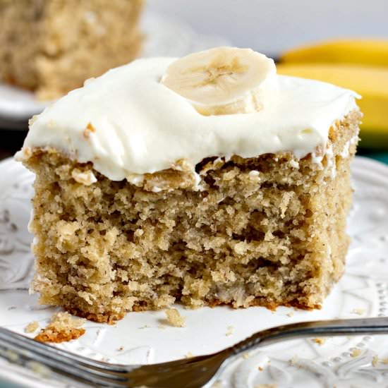Easy Banana Cake