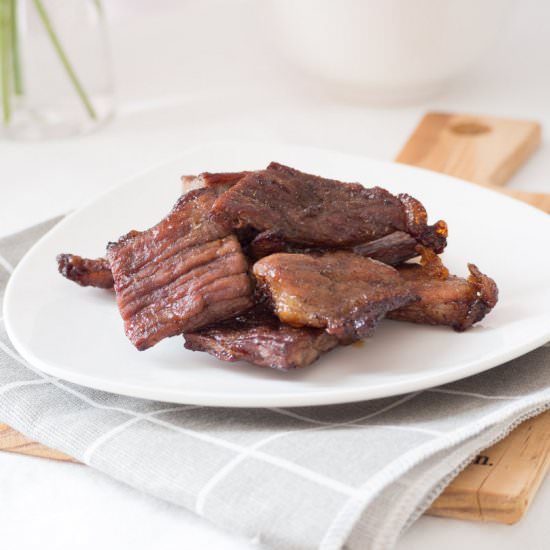 Fried Sun-Dried Beef