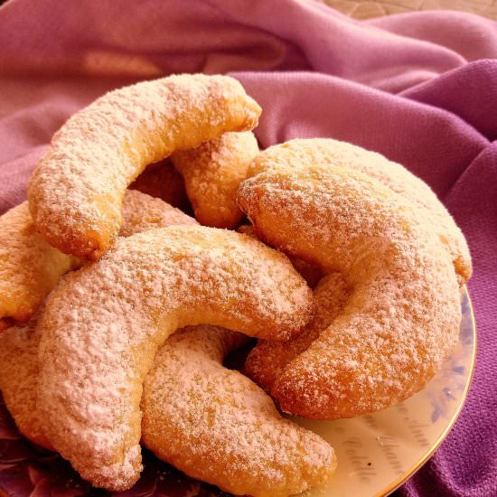 Coconut Horn Cookies