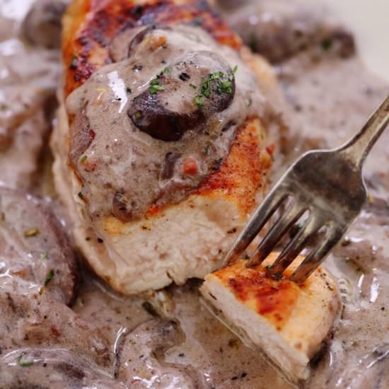 Creamy Chicken Marsala
