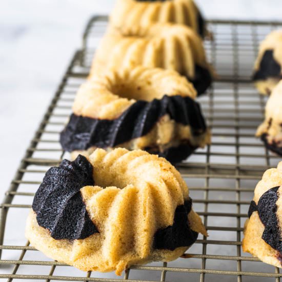 Marble Vegan Tea Cakes