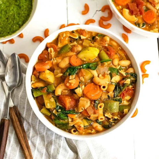 Vegan Minestrone Soup