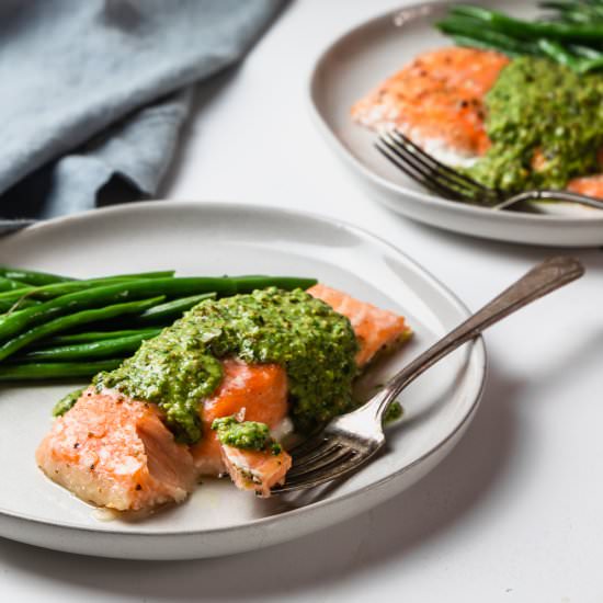 Slow Roasted Salmon