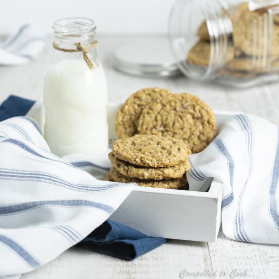 Coconut Oatmeal Cookies