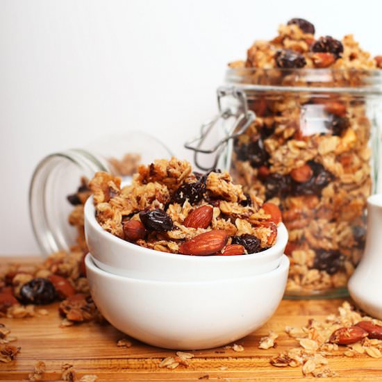 Super Chunky Homemade Granola